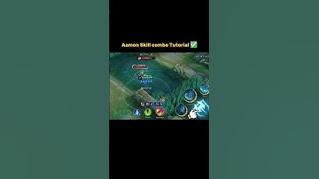 Aamon Skill Combo Tutorial Mobile Legends #ml2b #aamon #tutorial #shorts