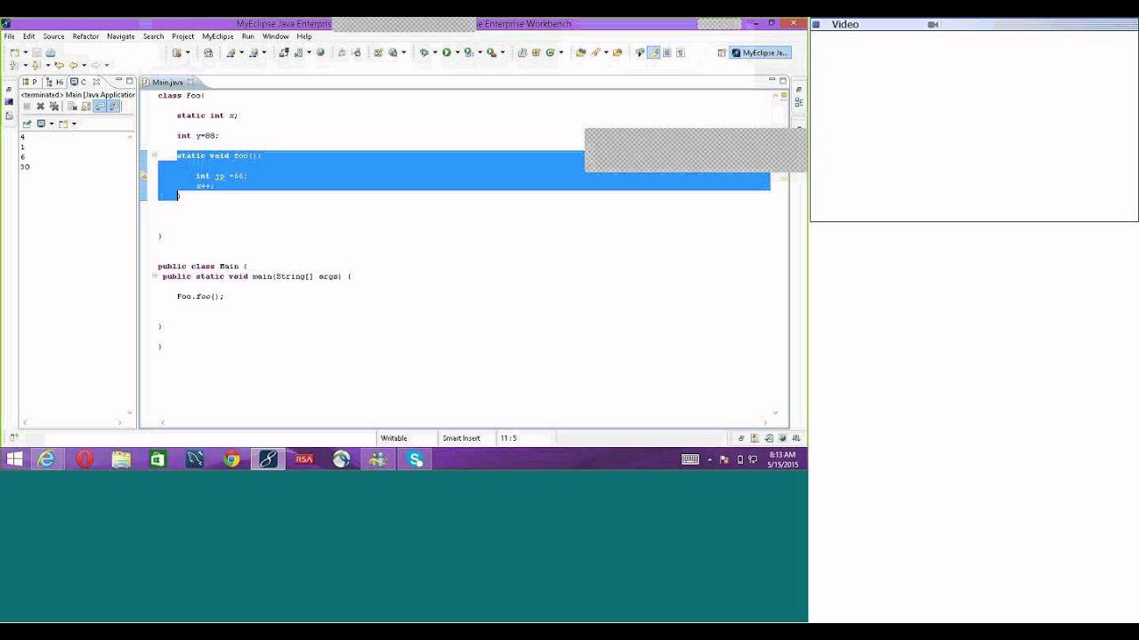 Leason 3 Static and Instance,Object, Static method,Instance method ...