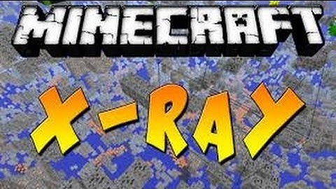 Minecraft 1.7.4 X-ray mod