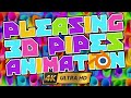 What oddly pleasing pipes animation  3d tubes 4k