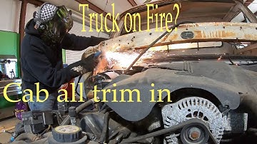 Where to cut cab on f100 crown vic frame swap