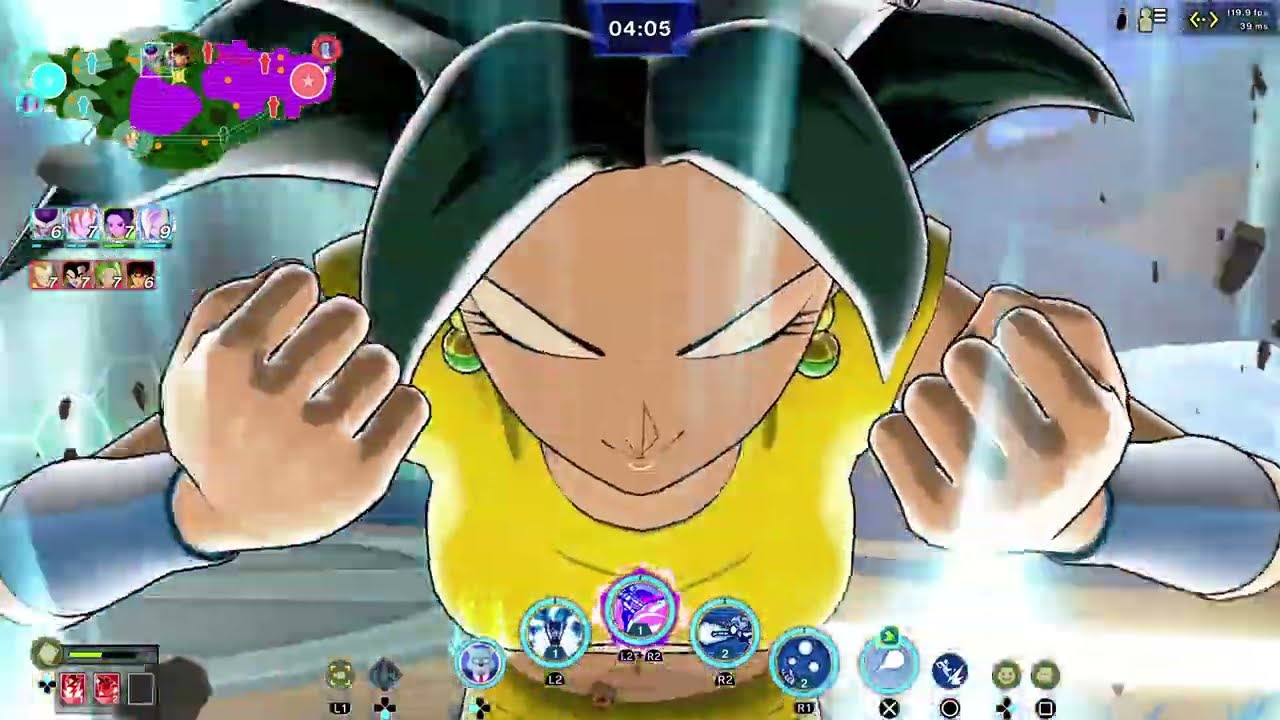 DRAGON BALL GEKISHIN SQUADRA B Rank Kefla #372 Vaya manera de repartir con esta build... xD