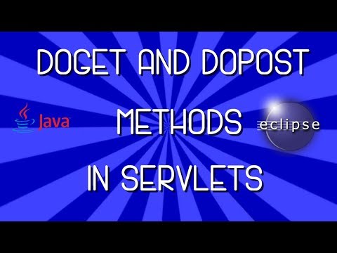 servlet doget and dopost difference