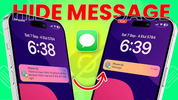 How to Hide Messages on Lock Screen on iPhone | Keep Notifications Private