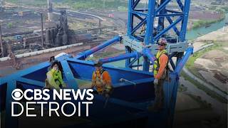 Workers recount building Gordie Howe Bridge