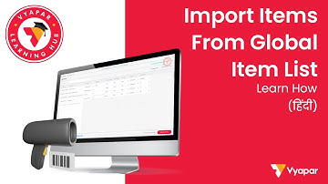 How To Import Items From Barcode? I Barcode se scan kar items kaise add karein?? I Desktop