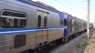 3227次區間車抵達斗南車站(2019台灣燈會在屏東彩繪列車) 20210126