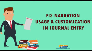 Fix narration usage & customization in Journal entry (Hindi)