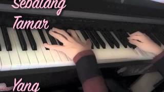 Tangis Sebatang Tamar ~~Daqmie~~ Piano Cover with Lyrics~~