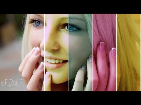 Beautiful Multicolor Image - Photoshop Photo Effect Tutorials