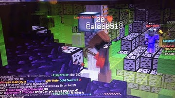 Caleb0513 afk mining on celestial planet cosmic prisons