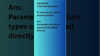 TypeScript Interview Question #37