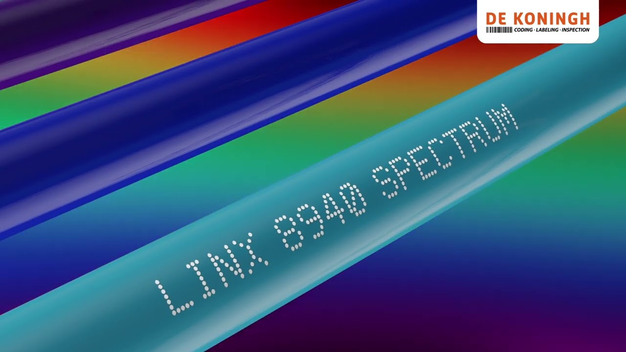 Met hoog contrast op hoge snelheid printen met de kleinkarakter inkjet Linx 8940 Spectrum