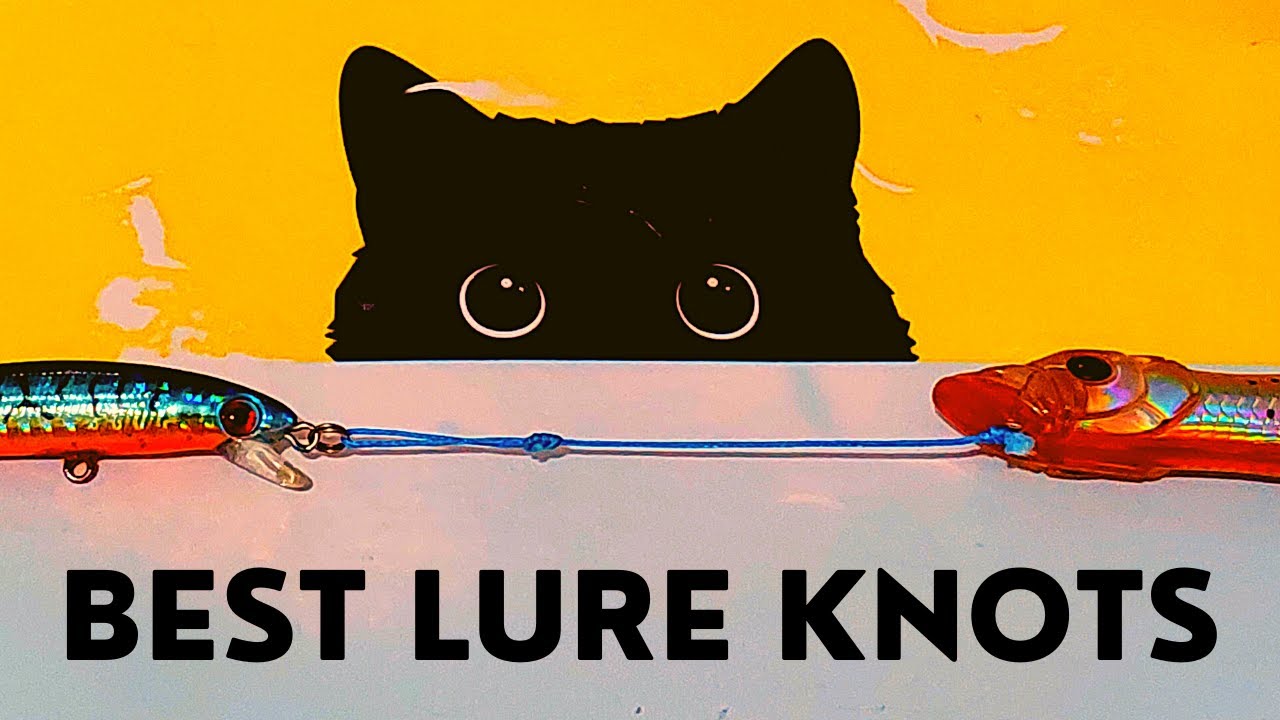 How To Tie Lures TOP 3 LURE KNOT YouTube