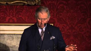 HRH The Prince of Wales addresses the A4S Forum 2012