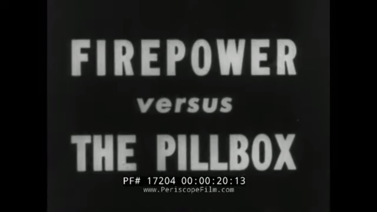 POST-WWII INFANTRY & ARTILLERY TRAINING FILM  