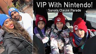VIP With Nintendo: Toronto's Santa Claus Parade 2023 | FAMILY VLOG