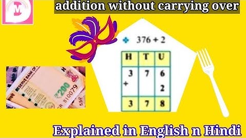 addition without carrying over class 3| maths videos