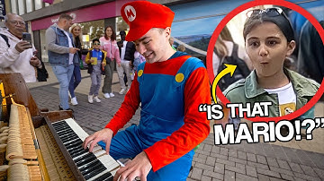 Thumbnail of I Played 40 Years Of MARIO Songs In Public!