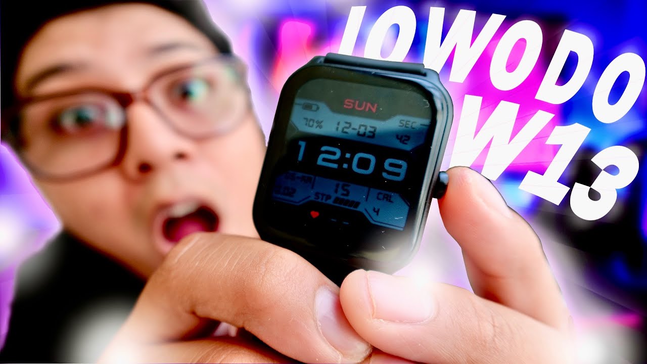 EL MEJOR SMARTWATCH PARA IPHONE IOWODO W13