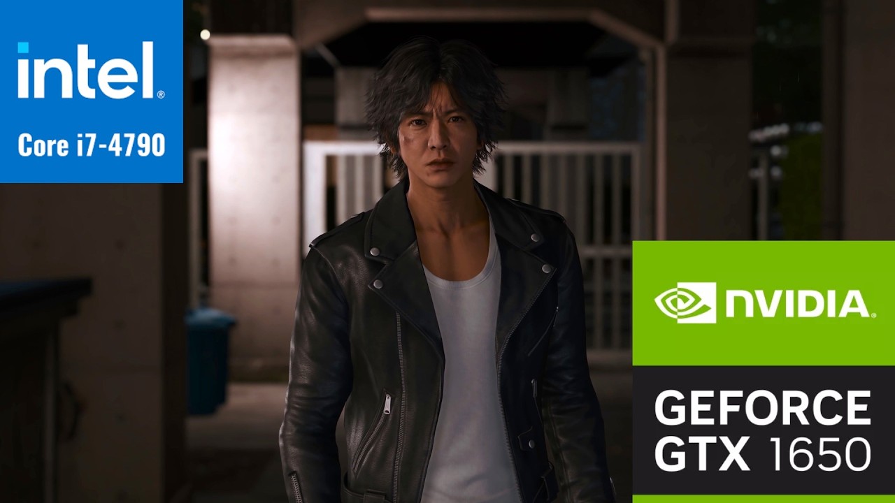 Lost Judgment GTX 1650 (I7-4790) Benchmark - YouTube