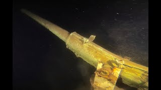 Immersione lago di Iseo i cannoni di Tavernola