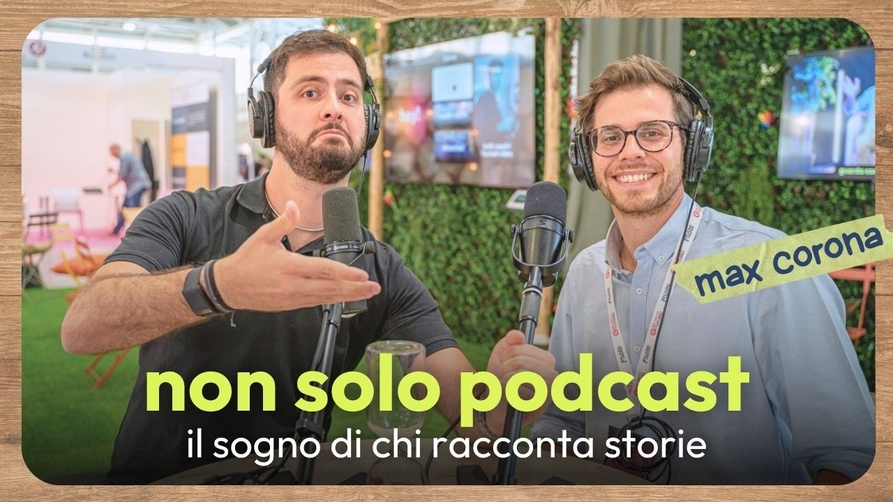 La STORIA di chi racconta STORIE, con Max Corona 🎙️ || Ownidea Park Podcast