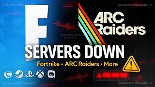 Fortnite & Arc Raiders outage along w/ half the internet. Are we cooked? Do you have physical games? screenshot 5