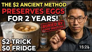 This $2 Oil Preserves Eggs for 2 YEARS at Room Temp Europe Still Does This America BURIED It in 1969