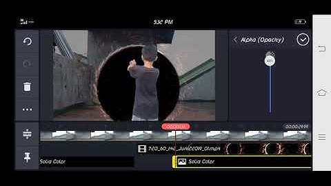 Portal effect in kinemaster tutorial video