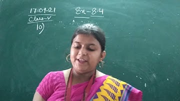CLASS V MATHEMATICS 17 09 2021 BY MS STUTI DUBEY