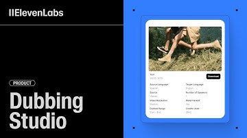ElevenLabs | AI Dubbing Product Demo