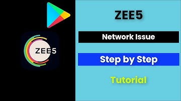 zee5 - Network Connection Issue Android & Ios - 2022 - Fix