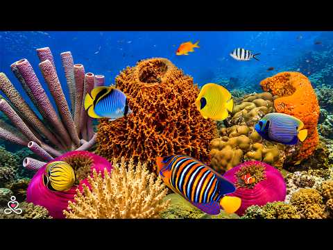 Ocean Serenity 4K - Stunning Fish & Relaxing Music for Relaxation #20