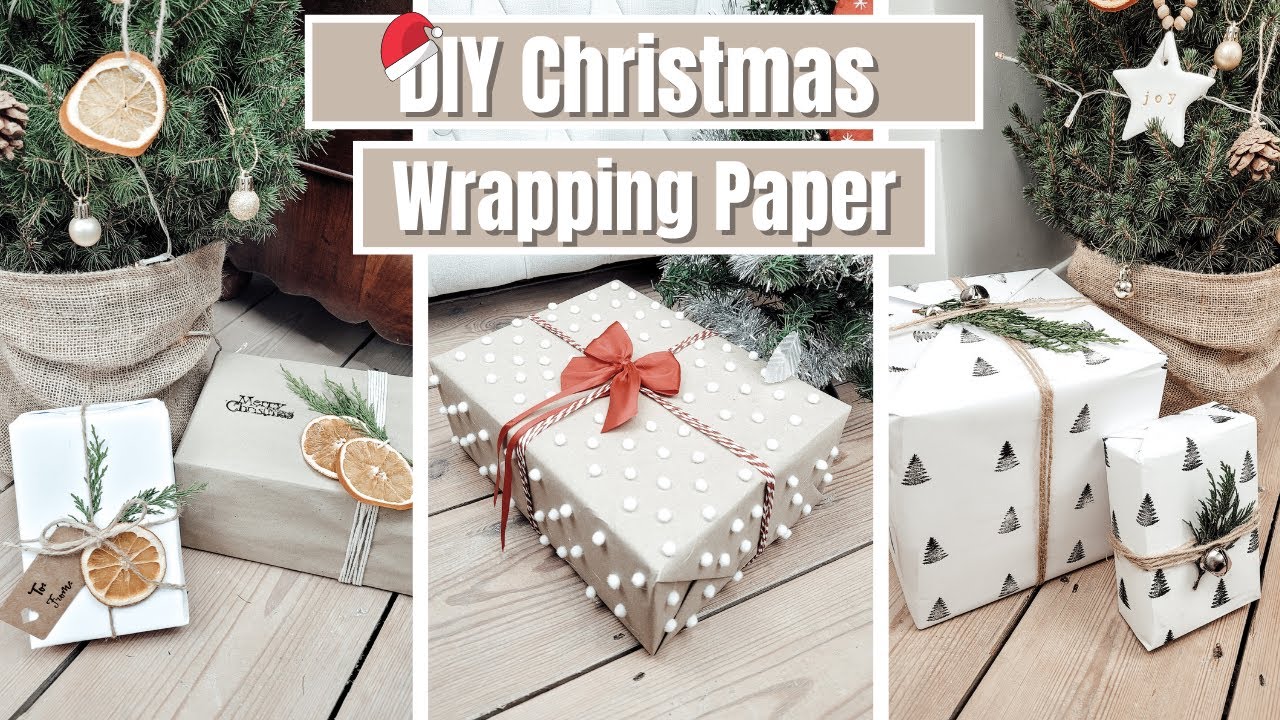 Make Your Own Christmas Wrapping Paper! - Beauty Through Imperfection