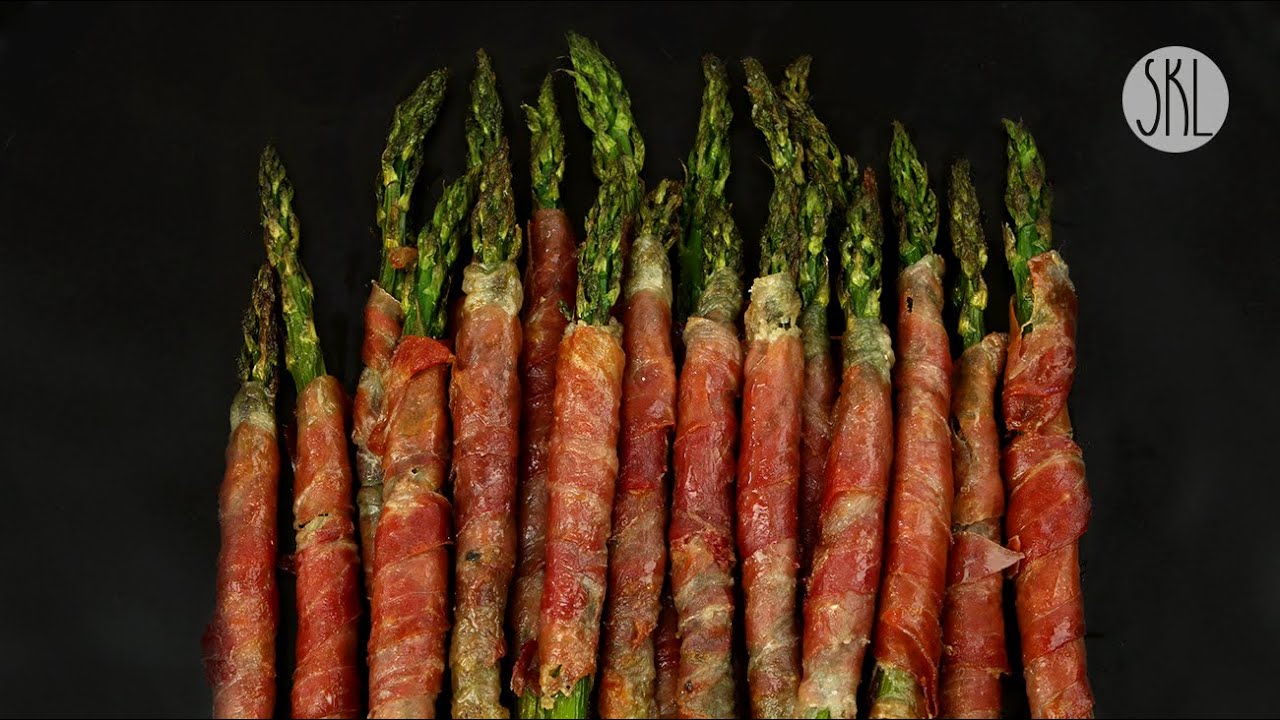 1 Minute Recipe | Prosciutto Wrapped Asparagus | Seonkyoung Longest