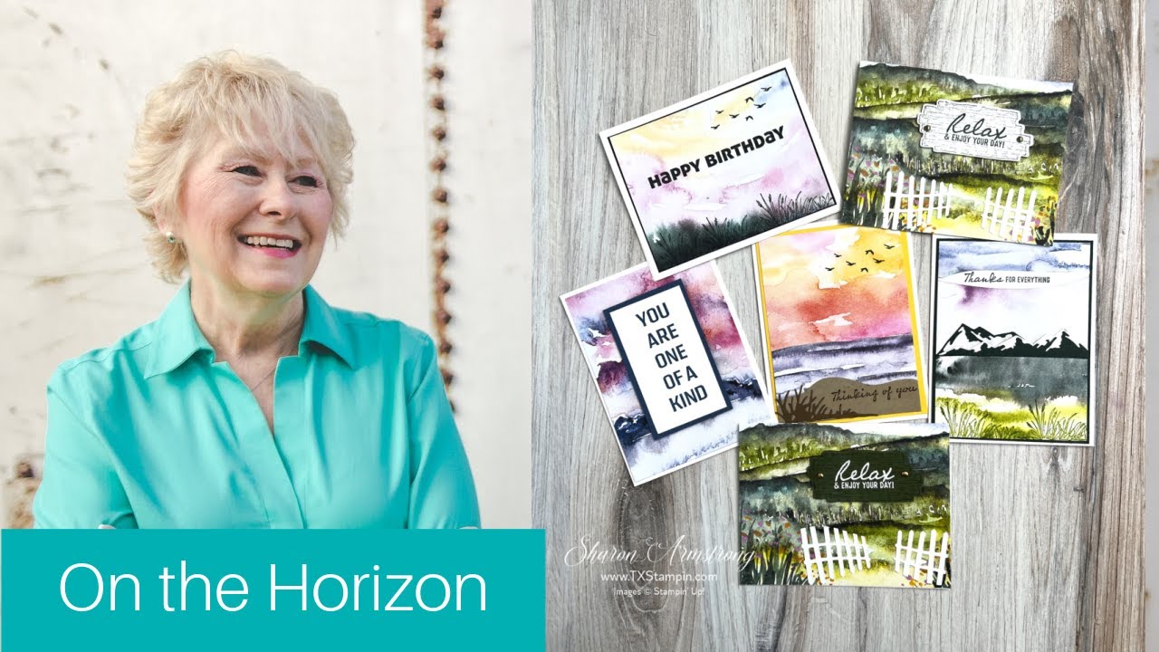 New Horizons Suite By Stampin’ Up! | 6 Easy Card Ideas