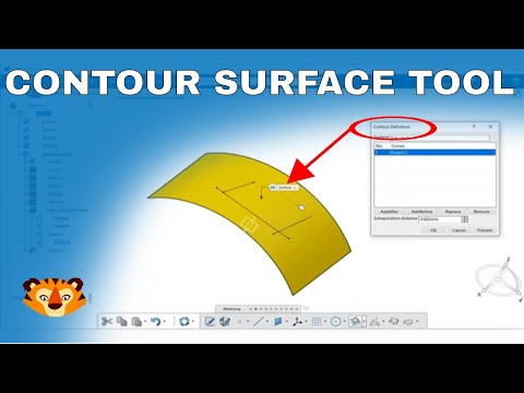 CATIA 3DEXPERIENCE Surface Contour Creation