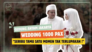 Wedding 1000 pax at Gedung Antam Jakarta | Mint Organizer Jakarta