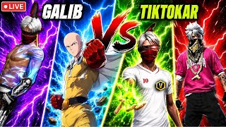🌙 Eid Mubarak : GALIB VS TIKTOKAR! কে জিতবে? 😱 | FREE FIRE LIVE Day 3 Night