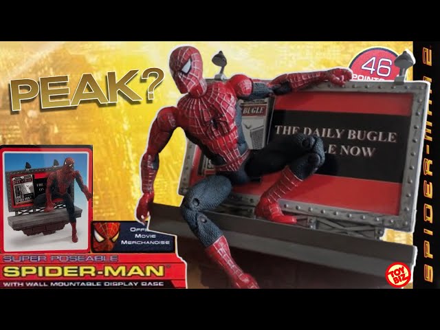 ToyBiz Spider-Man 2 Super Poseable Spider-Man Review - YouTube
