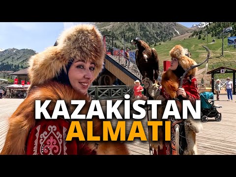 KAZAKİSTAN-ALMATI-TANRI DAĞLARINDAYIM-UYGUR YEMEKLERİNİN TADINA BAKTIM #168