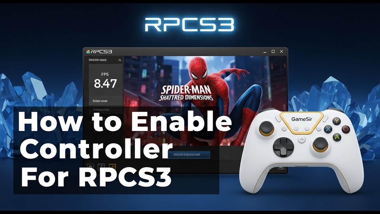 Control Panel Rp3 How to Run RPCS3 with any Controller - YouTube