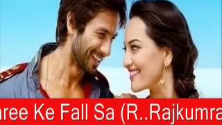 Saree Ke Fall Sa Full Song( Audio) R Rajkumar Shahid Kapo