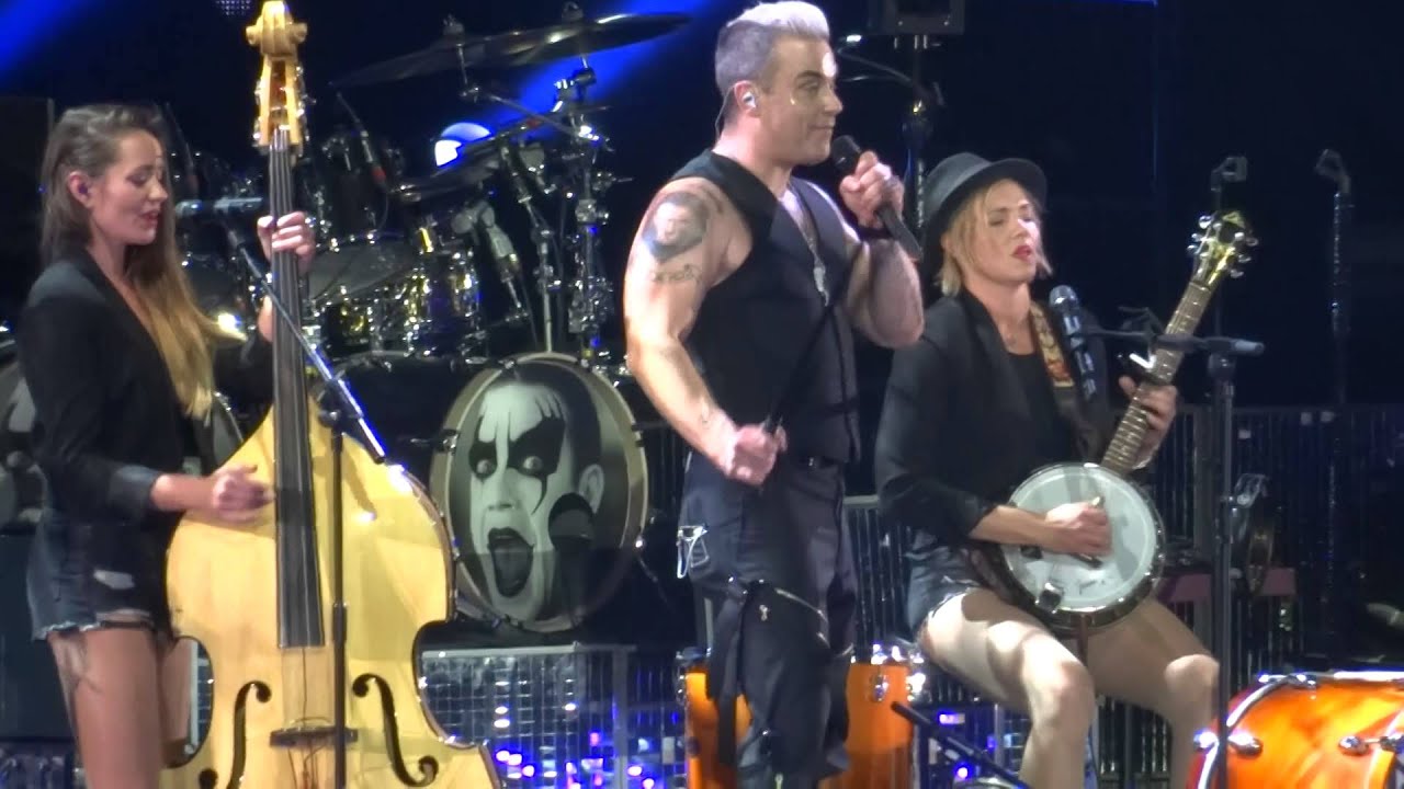 Robbie Williams road to mandalay LMEY Let me entertain you Bratislava 18.04.2015