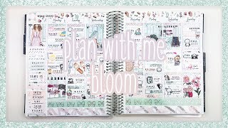 Plan With Me ♡ Bloom (ScribblePrintsCo.)