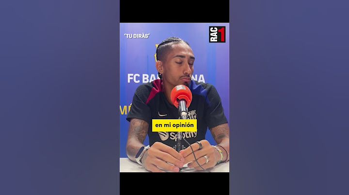 🔵🔴 Raphinha, en el 'Tu Diràs' de RAC1: "El objetivo es ganar todo" #shorts