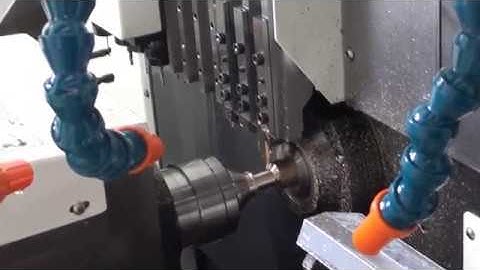 5 Axis CNC Swiss Type Lathe