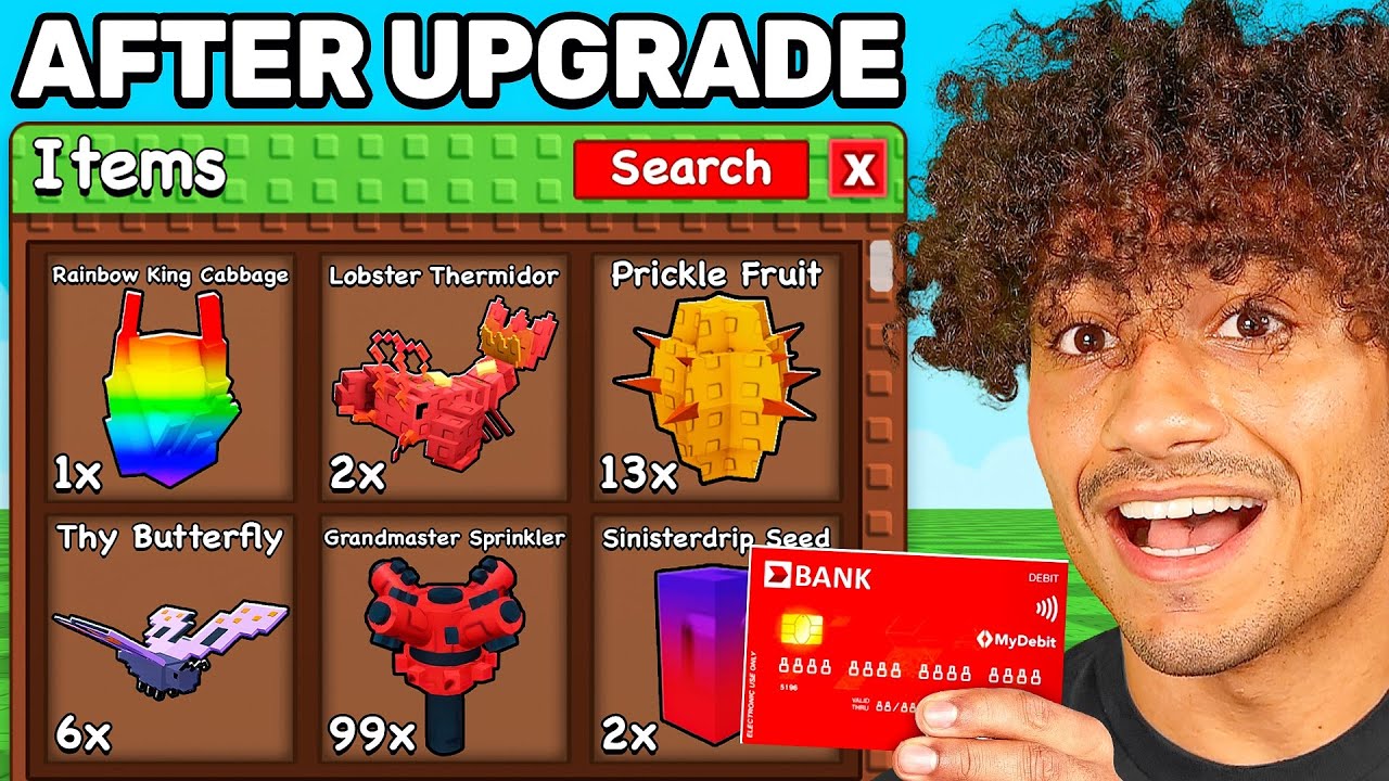 Upgrading My SUBSCRIBERS Accounts In Grow A Garden..