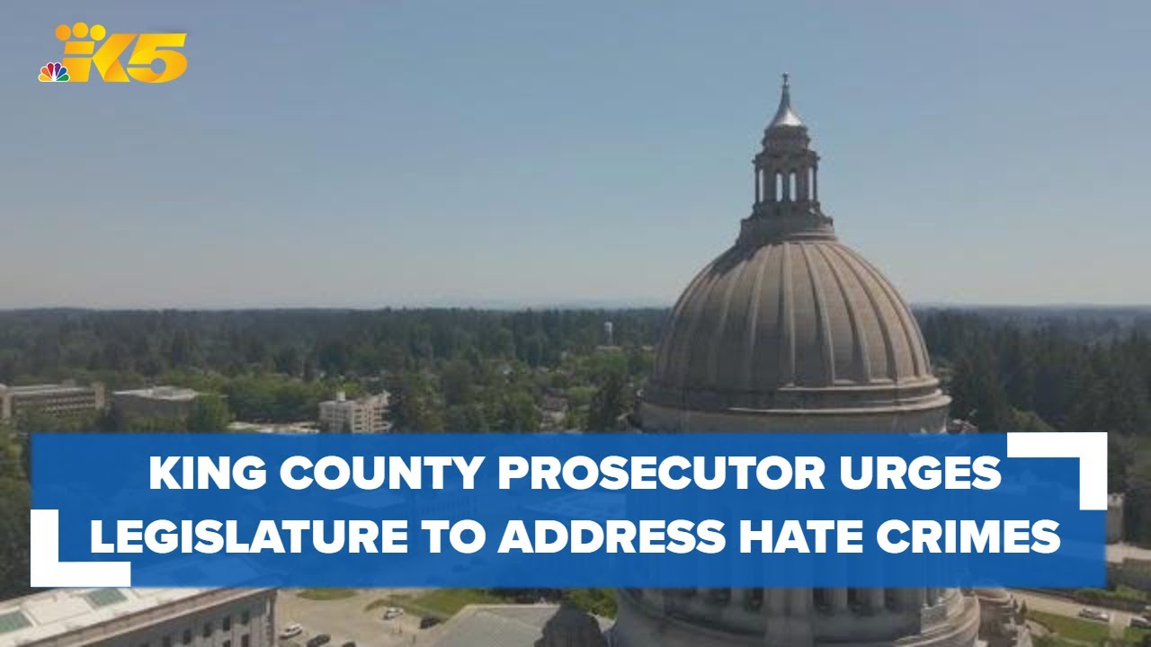 King County Prosecutor urges legislature to address hate crimes, catalytic converter thefts